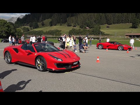Ferrari 488 Pista Spider vs Ferrari LaFerrari