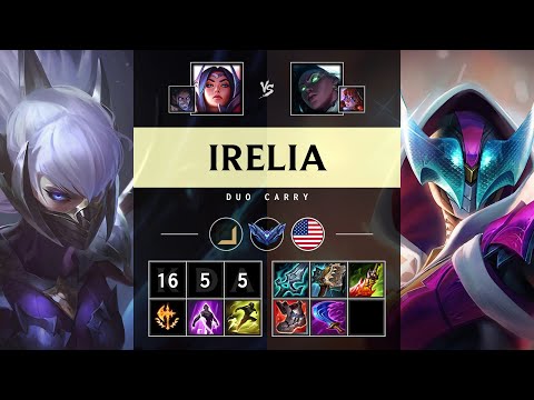 Irelia ADC vs Senna - NA Diamond Patch 25.12
