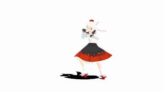 【MMD】チルノのパーフェクトさんすう教室を踊っている椛が気づかないうちにDaisuke