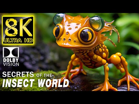 Explore the Secret of the insect world - THE INSECT in 8K ULTRA HDR With Nature Sounds