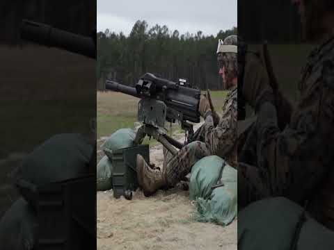 MK-19 — Impressive Grenade Launcher in Action