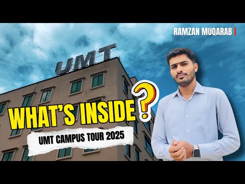 UMT Campus Tour 2025 | Inside University of Management & Technology  Lahore