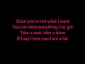 The Pretty Reckless - Since You're Gone (LYRICS)