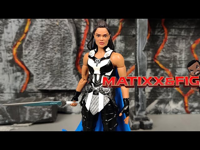 Vídeo relacionado con Marvel Hasbro Legends Thor: Love and Thunder 6-Inch King Valkyrie Action Figure, 1 Accessory, 2 Build-A Figure Elements, F1407