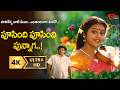 Poosindi Poosindi Punnaga Song 4K Seetharamayya Gari Manavaralu Cute Meena Old Telugu Songs