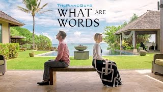 What Are Words - ft. Peter &amp; Evynne Hollens - The Piano Guys