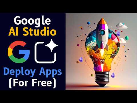 How I Deploy Apps With Google AI Studio 🚀 Full Tutorial + GitHub Tips