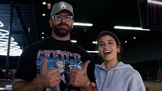 GYM DATE W/ BRADLEY MARTYN…