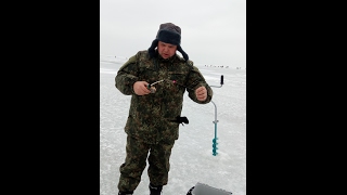 Рыбалка на азовском море зимой