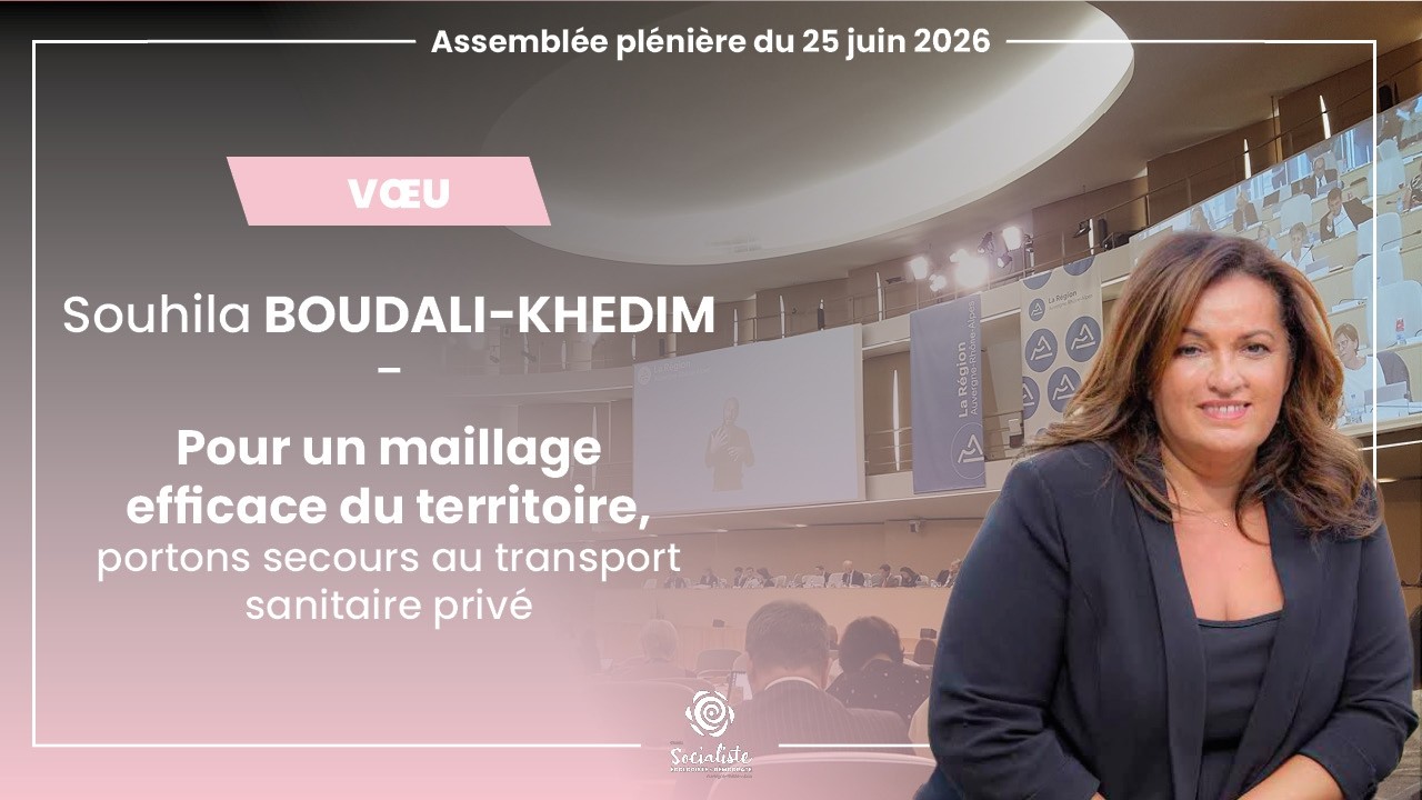 Pour un maillage efficace du territoire, portons secours au transport sanitaire privé-BOUDALI-KHEDIM