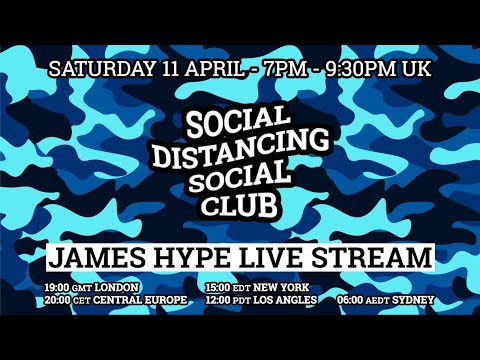 James Hype - Live Stream [SECRET LOCATION] #stayhome