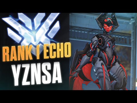 WORLD'S #1 ECHO "YZNSA" INSANE RANK 1 ECHO - Overwatch Montage