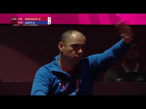 BRONZE FS - 125 kg: M. NURASULOV (SRB) v. D. LIGETI (HUN)