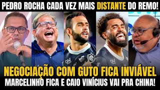 💣 NEGOCIAÇÕES DIFÍCEIS NO LEÃO: PEDRO ROCHA E GUTO ESTÃO MAIS LONGE + MARCELINHO RENOVOU!