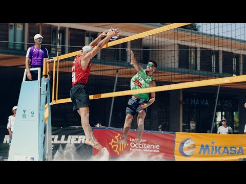 🏐Viscovich/Marchetto (ITA) - Reiter.J/Grössig (AUT) | 2022 VW Beach Pro Tour Futures | Montpellier🏐