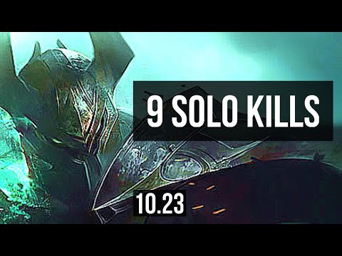 MORDEKAISER vs WUKONG (TOP) | 9 solo kills, 14/3/3, Legendary | TR Master | v10.23