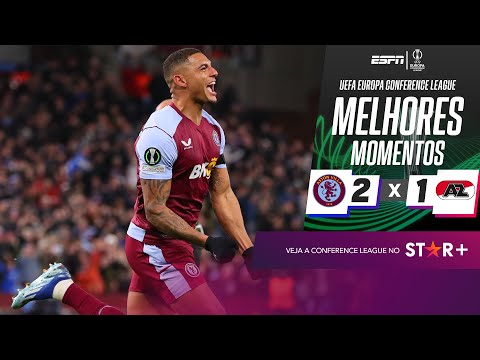 BRASILEIROS DECIDEM COM GOL E ASSISTÊNCIA, e Aston Villa vence o AZ Alkmaar na Conference League