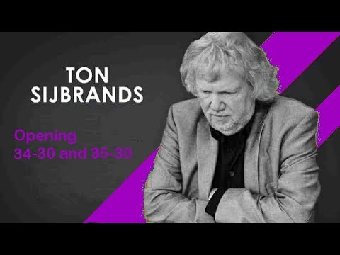 Ton Sijbrands: 32 partijen, opening 34-30  en 35-30 zwart wint, deel 2