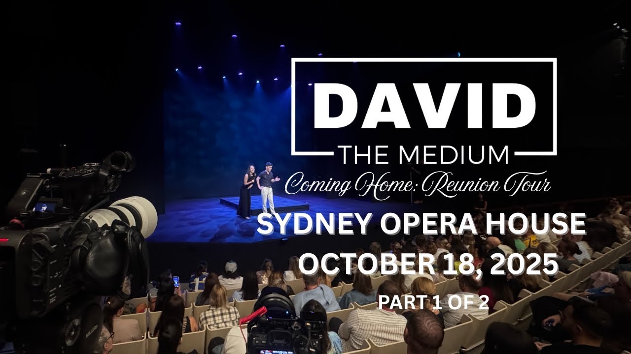 [PART 1] David The Medium Connects with Spirit in show at the Sydney Opera House [October 18, 2025]