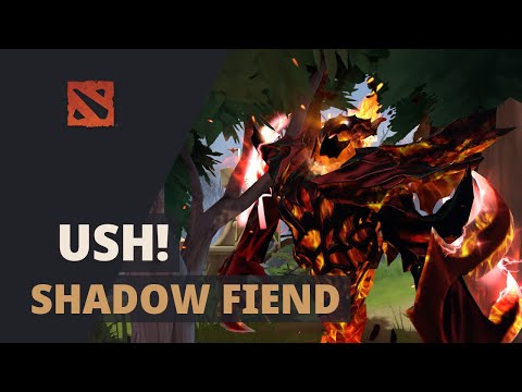 USH! plays Shadow Fiend Dota 2 Full Game