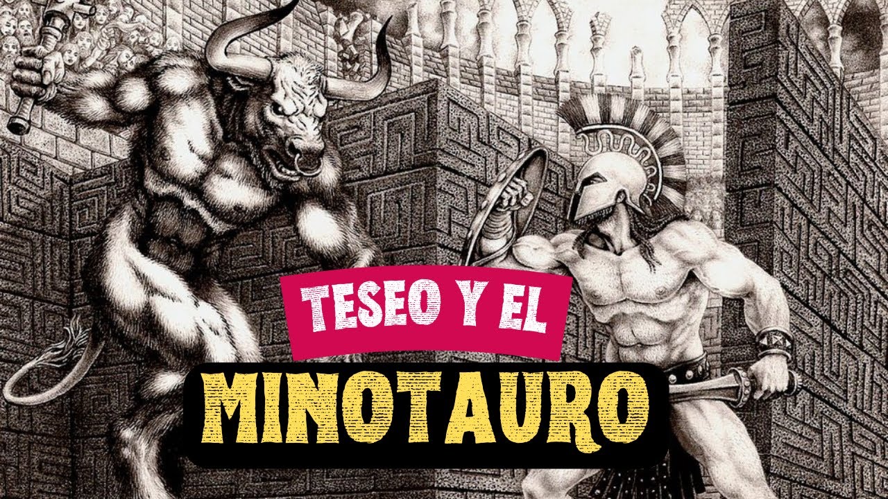 TESEO y el MINOTAURO: Descifrando el Mito Griego #mitologia #mitologiagriega