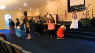 Wind of Pentecost youth skit--&quot;When the Rocks hit the Ground&quot;