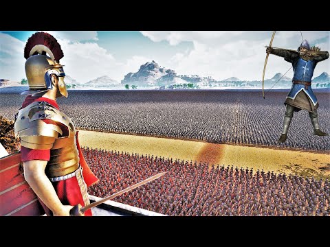 Can 1 MILLION Archers STOP 10,000 Elite Roman Soldiers - UEBS 2 | Ultimate Epic Battle Simulator 2