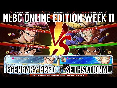 Dragon Ball FighterZ Losers Final - Legendary Pred vs SETHsational @ NLBC Online Edition #11