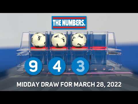 RI Lottery Midday 03/28/2022
