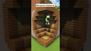 Download lagu Minecraft Starter Mountain House🏠 #shorts mp3
