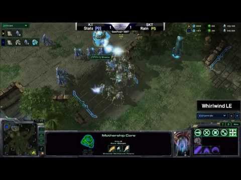 [Group A] Stats(KT) vs Rain(SKT1) PvP Whirlwind / SemiFinal 3 SET -Starcraft2,MLG,esportstv