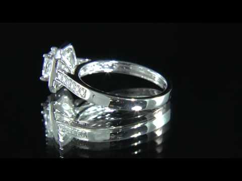 Cushion Halo Diamond Ring VR1019