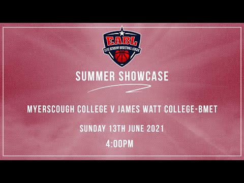EABL: Myerscough College Vs James Watt College - BMET - 13.06.21