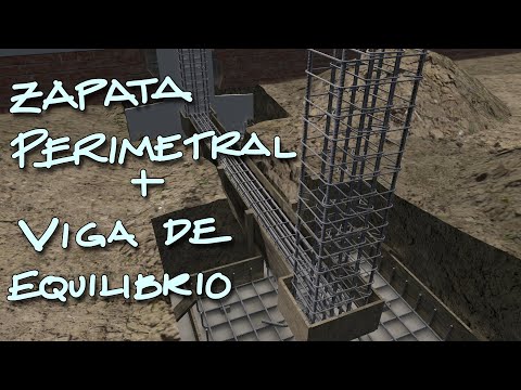 Construction Process Perimeter footing with balance beam