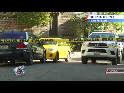 Asesinan a un hombre en San Marcos, San Salvador