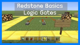 Learn the basics of Redstone and to understand digital logic