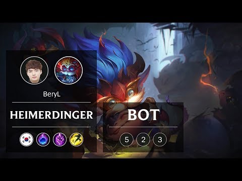Heimerdinger Bot vs Kai'Sa - KR Challenger Patch 9.4