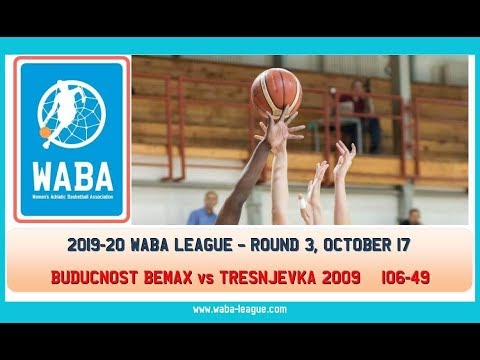 2019-20 WABA R3 Buducnost Bemax.Tresnjevka 2009 106-49 (17/10)