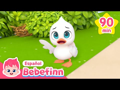 ¡Cinco Patitos y más! Canciones Infantiles de Bebefinn | Bebefinn en español