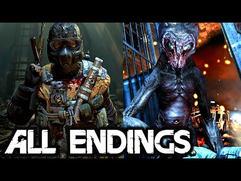 Metro Last Light Redux - ALL ENDINGS (Good Ending, Bad Ending)