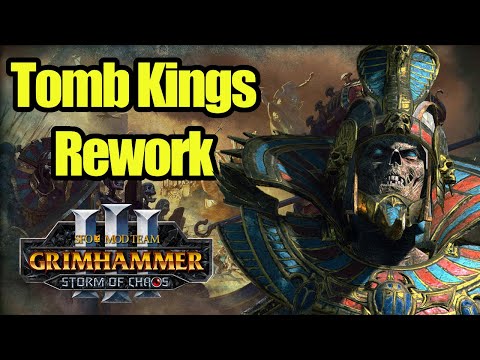SFO Tomb Kings Rework  - Storm of Chaos - Total War Warhammer 3 - SFO Grimhammer 3 - Mod Review