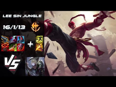 JUNGLE Lee Sin vs Diana - EU Challenger Patch 25.S1.4
