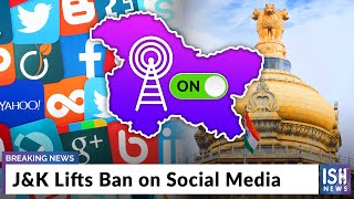 J&K Lifts Ban on Social Media