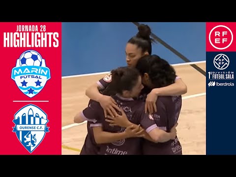 Resumen #PrimeraIberdrolaFS ENCE Marín Futsal 2-7 Ourense Ontime | Jornada 28