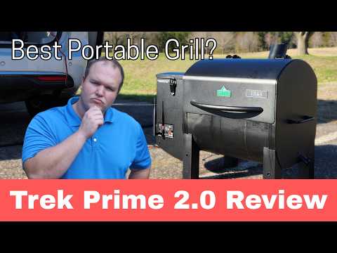 SMALL but MIGHTY! GMG Trek Prime 2.0 Portable Pellet Grill Review