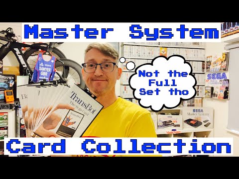 My Sega Master System Game Card Collection