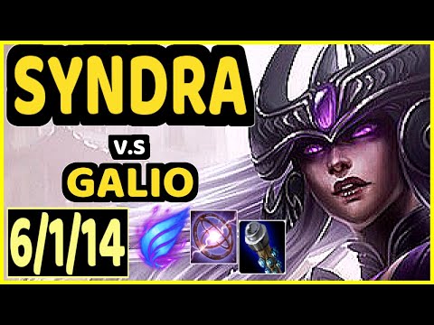 JJUN (SYNDRA) vs GALIO - 6/1/14 KDA MID CHALLENGER GAMEPLAY - KR