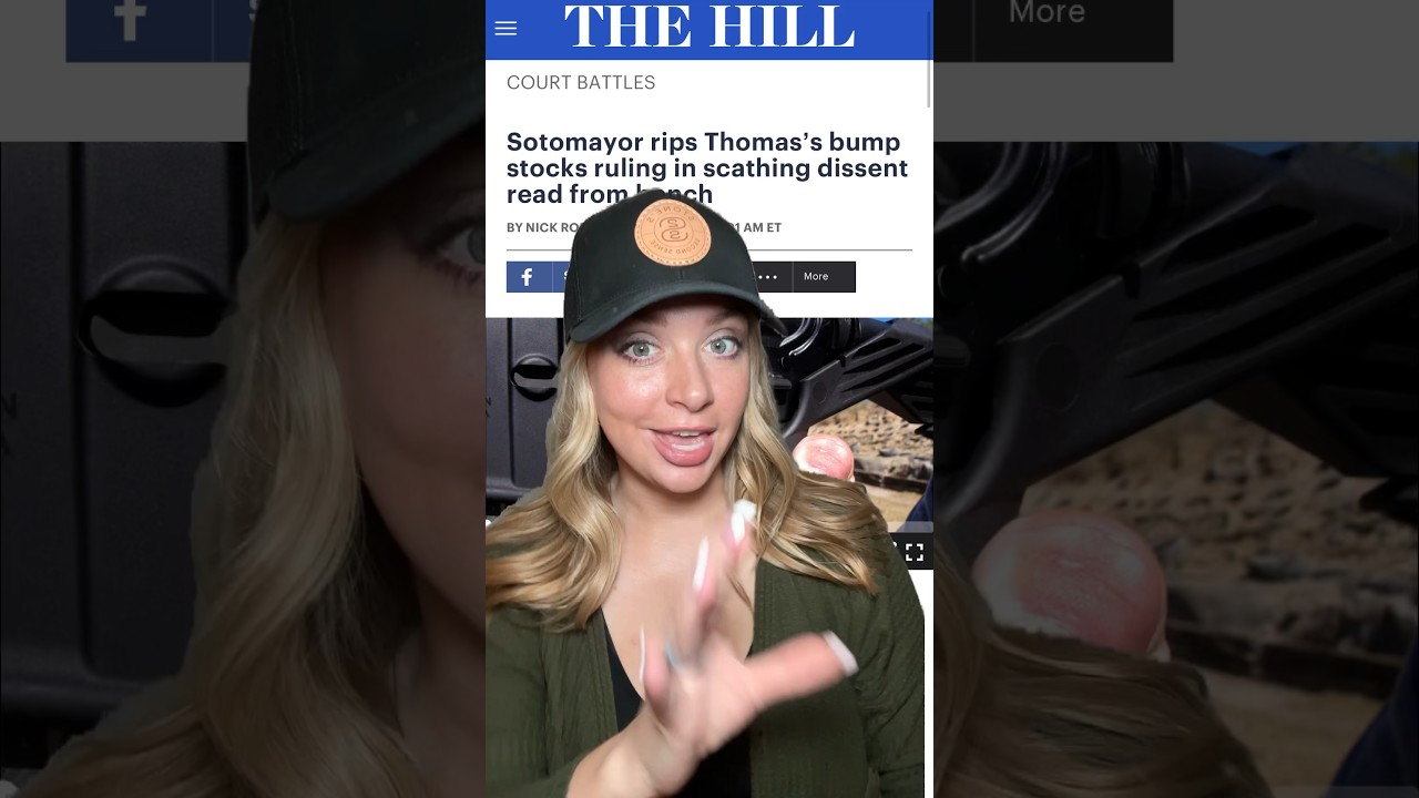 Did She Just END All AR Bans?!?#shortsvideo #2ndamendment #shortsfeed #shorts