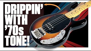Video thumbnail for Ernie Ball Music Man Retro ‘70s StingRay - demo by Guitar World