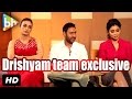Exclusive Ajay Devgn Tabu Shriya Saran S Interview On Drishyam Rapid Fire Kajol